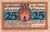 Billete, Alemania, Hann. Münden, 25 Pfennig, paysage 1, 1921, 1921-07-01, SC