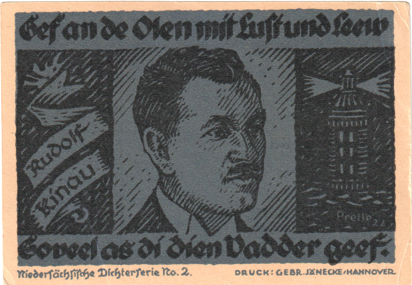 Billete, Alemania, Hannover, 10 Mark, personnage, 1922, 1922-02-01, UNC