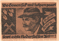 Banknot, Niemcy, Hannover, 20 Mark, personnage, 1922, 1922-02-01, UNC(65-70)