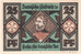 Nota, Alemanha, Breslau Evangelisch Kirchlicher, 25 Pfennig, personnage, 1921