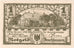 Alemania, bruchhausen, 1 Mark, 1921-05-01, EBC+