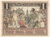 Biljet, Duitsland, Hamburg, 1 Mark, personnage, O.D, NIEUW, Mehl:559.1
