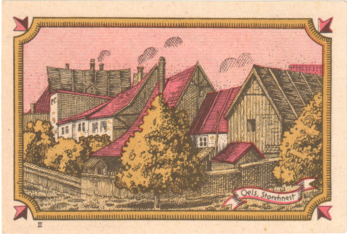 Banknot, Niemcy, Oels, 50 Pfennig, Maison, O.D, UNC(65-70), Mehl:1008.1