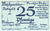 Banconote, Germania, Noschenrode Gemeinde, 25 Pfennig, personnage 1, 1921, SPL