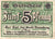 Geldschein, Deutschland, Annaberg Stadt, 5 Pfennig, Ecusson, 1920, VZ+