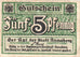 Geldschein, Deutschland, Annaberg Stadt, 5 Pfennig, Ecusson, 1920, VZ+