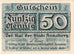 Banknot, Niemcy, Annaberg Stadt, 50 Pfennig, Ecusson, 1920, UNC(60-62)