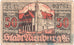 Geldschein, Deutschland, Nienburg, 50 Pfennig, Blason, 1919, SS+, Mehl:N46.3a