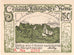 Banknot, Niemcy, rohrigshofe a werra gemeinde, 50 Pfennig, paysage, 1922
