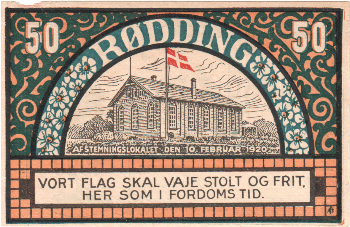 Deutschland, Rödding, 50 Pfennig, 1920-02-10, SS+