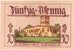 Geldschein, Deutschland, Neidenburg Stadt, 50 Pfennig, Batiment, 1921