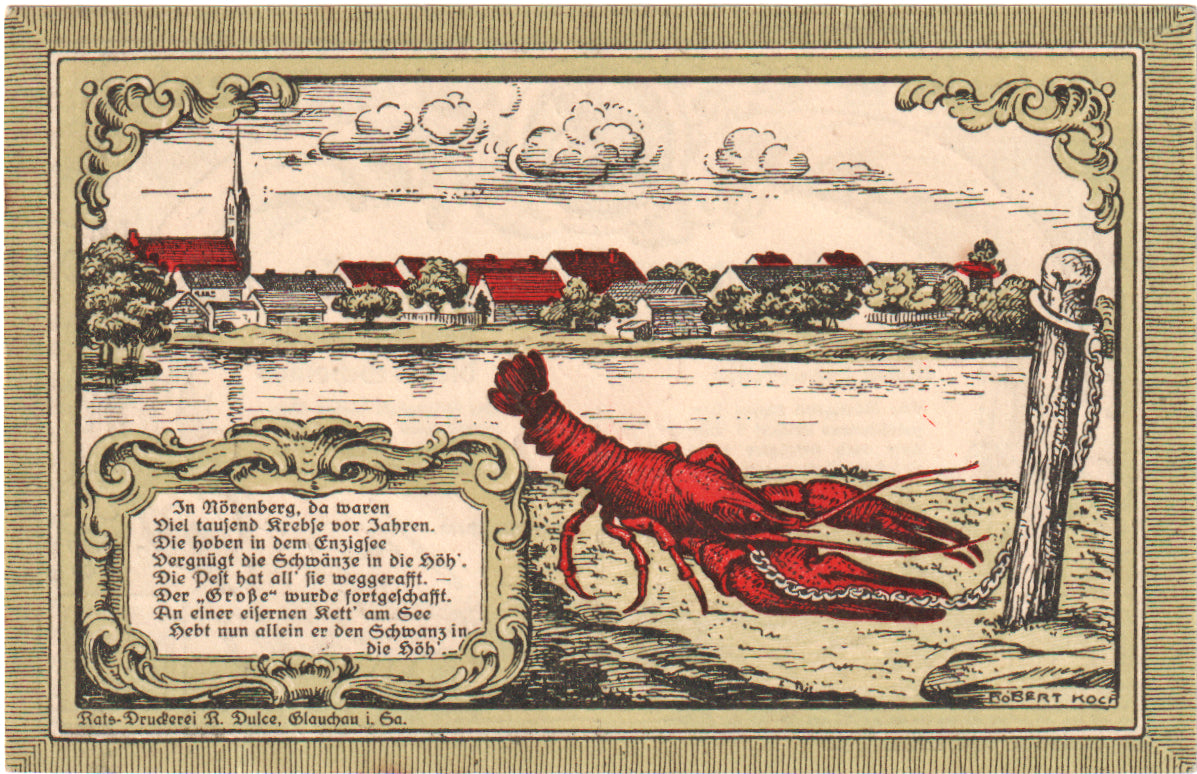 Geldschein, Deutschland, Norenberg Stadt, 75 Pfennig, homard, 1920, 1920-06-01