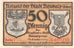 Geldschein, Deutschland, Neusalz a.d. Oder Stadt, 50 Pfennig, paysage 1, 1920