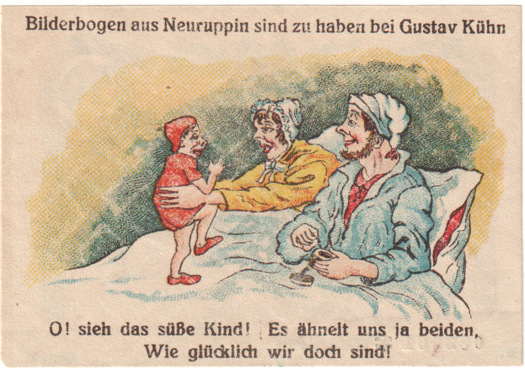 Geldschein, Deutschland, Neuruppin, 50 Pfennig, personnage, 1921, UNZ-
