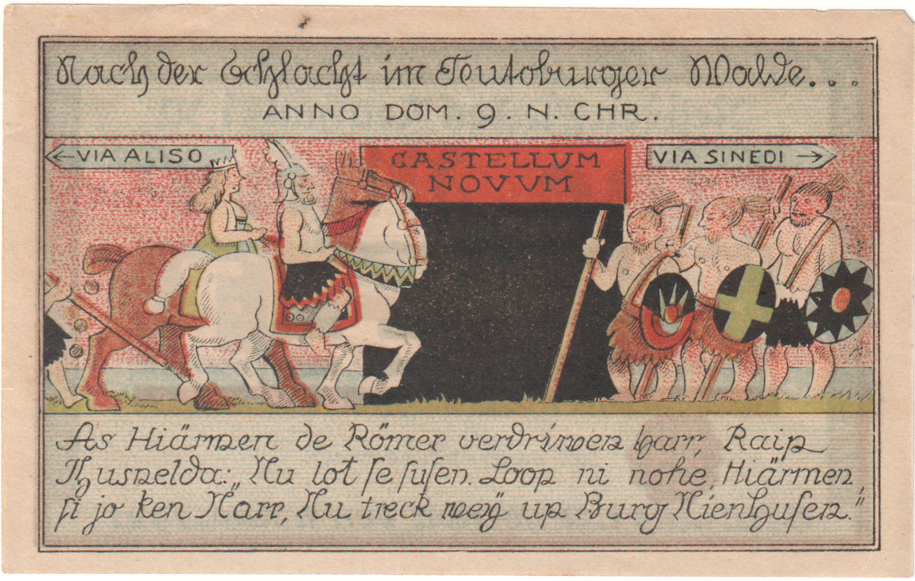 Geldschein, Deutschland, Neuhaus, 1 Mark, cavalier, 1921, 1921-11-01, VZ+