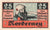 Billete, Alemania, Norderney Gemeinde, 25 Pfennig, paysage, 1921, 1921-05-14
