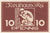 Billete, Alemania, Neuhaus am Rennweg Gemeinde, 10 Pfennig, personnage, 1921