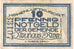 Geldschein, Deutschland, Neuhaus am Rennweg Gemeinde, 10 Pfennig, personnage 1