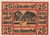 Geldschein, Deutschland, Neuhaus, 25 Pfennig, Maison, 1921, 1921-02-01, UNZ