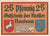 Billete, Alemania, Neuhaus, 25 Pfennig, Maison, 1921, 1921-02-01, UNC