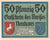 Geldschein, Deutschland, Neuhaus, 50 Pfennig, moulin, 1921, 1921-02-01, UNZ