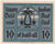 Geldschein, Deutschland, Neuhaus, 10 Pfennig, personnage 1, 1921, 1921-02-01