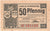 Geldschein, Deutschland, Simmern Kreis, 50 Pfennig, château, 1921, 1921-03-01