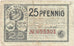Geldschein, Deutschland, Simmern Kreis, 25 Pfennig, chateau 1, 1921, 1921-03-01