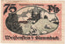 Banknot, Niemcy, Stammbach, 75 Pfennig, paysage, 1921, 1921-07-01, UNC(65-70)