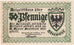 Geldschein, Deutschland, Oberwesel Stadt, 50 Pfennig, paysage 1, 1921
