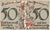 Banconote, Germania, Oberammergau Gemeinde, 50 Pfennig, personnage 2, 1921