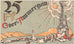 Banconote, Germania, Oberammergau Gemeinde, 25 Pfennig, paysage 4, 1921