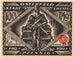 Banknot, Niemcy, Osterfeld, 100 Pfennig, personnage, 1921, 1921-12-15