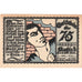 Banconote, Germania, Kahla Stadt, 75 Pfennig, graphique, 1921, 1921-12-31, SPL