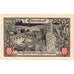 Banconote, Germania, Kahla, 75 Pfennig, château, 1921, 1921-12-31, SPL