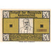 Geldschein, Deutschland, Kummerfeld, 50 Pfennig, personnage, 1921, UNZ-