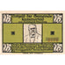 Geldschein, Deutschland, Kummerfeld, 25 Pfennig, personnage, 1921, UNZ-