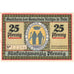 Geldschein, Deutschland, Krölpa in Thür., 25 Pfennig, entrée, 1921
