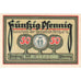 Geldschein, Deutschland, Krölpa in Thür., 50 Pfennig, paysage, 1921