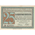 Banknot, Niemcy, Kolberg, 25 Pfennig, mer, 1921, 1921-09-01, UNC(63), Mehl:737.1
