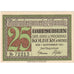 Banknot, Niemcy, Kolberg, 25 Pfennig, personnage, 1921, 1921-09-01, UNC(63)
