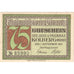 Banconote, Germania, Kolberg, 75 Pfennig, personnage, 1921, 1921-09-01, SPL