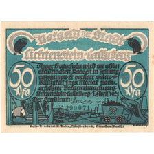 Banconote, Germania, Lichtenstein Callnberg, 50 Pfennig, personnage, 1921