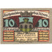 Banconote, Germania, Kösen, Bad, 10 Pfennig, ecusson 2, 1921, 1921-06-01, SPL