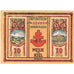 Banconote, Germania, Kiel Nordische Messe, 10 Pfennig, Texte, 1921, 1921-09-18