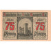 Banknot, Niemcy, Kempen, 75 Pfennig, château, 1920, 1920-03-09, UNC(63)