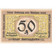 Banconote, Germania, Kellinghusen, 50 Pfennig, Eglise, 1920, 1920-08-06, SPL