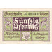 Geldschein, Deutschland, Kelbra, 50 Pfennig, village, 1921, 1921-07-12, UNZ