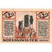 Geldschein, Deutschland, Koenigswinter, 25 Pfennig, ruine, 1921, 1921-07-15