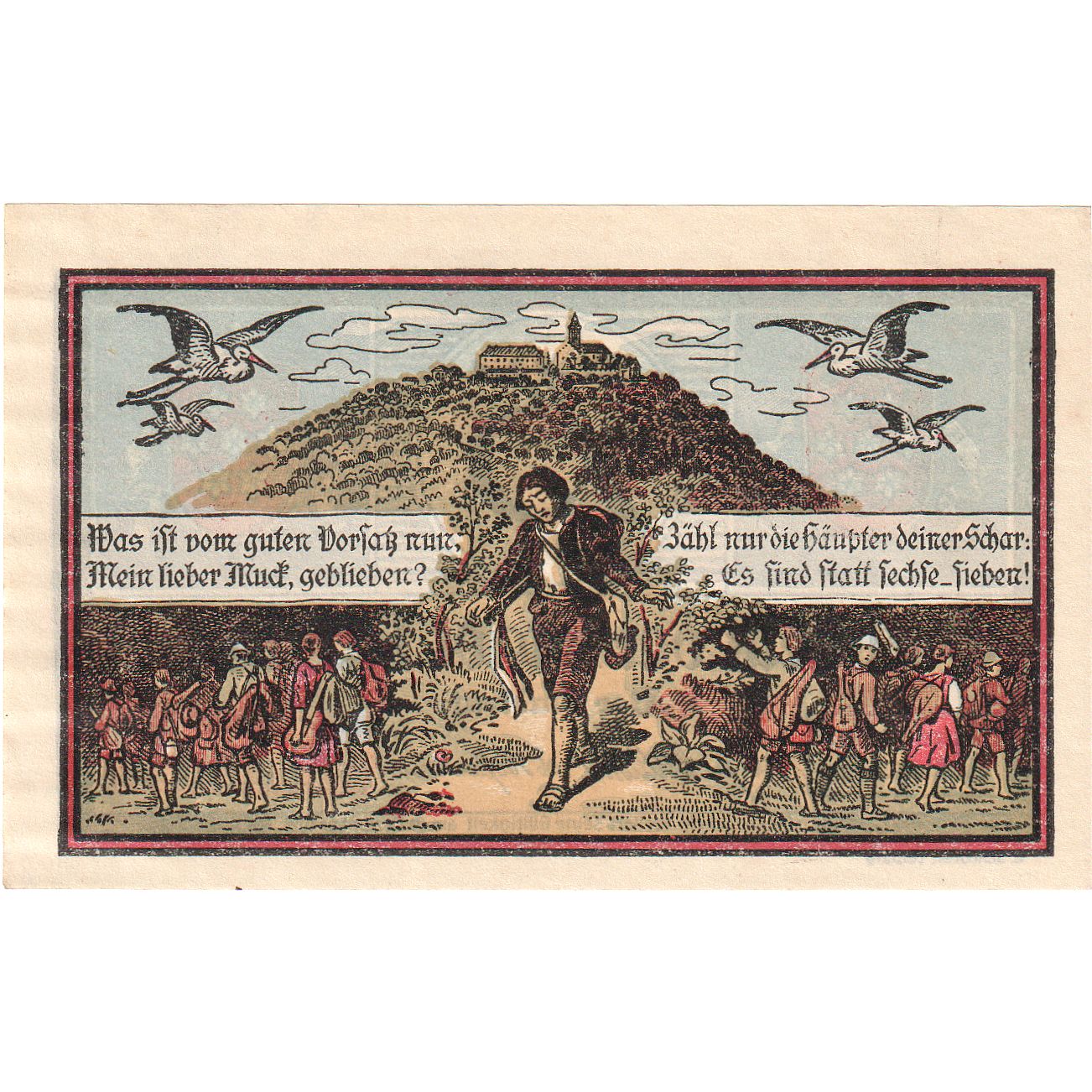 Billete, Alemania, Kahla, 75 Pfennig, personnage, 1921, 1921-08-15, SC